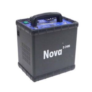 Used Hensel Nova D-2400 Generator Kit with 2 Flash Heads EH-Pro mini 3000Ws - Image 2