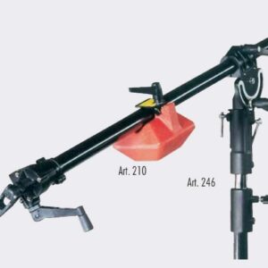 246 Superboom with chrome tripod. length: 270 cm, Ø 35 mm - Image 2
