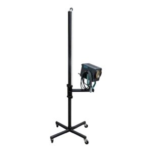 Used Broncolor Pulso-Spot 4 set – includes Manfrotto column tripod with side arm (2.40 m)