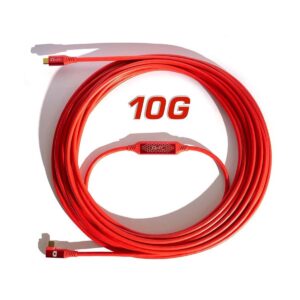 IQWire Formula 5m – USB-C to USB-C Right-Angle Tether Cable (10Gbps) with Velocity Boosters