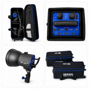 Used Hensel Porty L1200 Complete Kit – 2 Flash Heads – Ready to Use