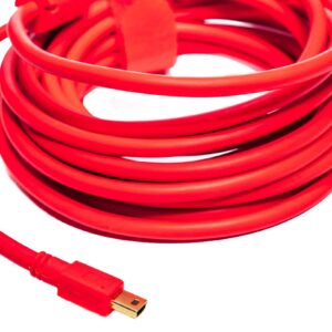 Tether cable IQwire 5mtr USB-C to USB mini straight - Image 2