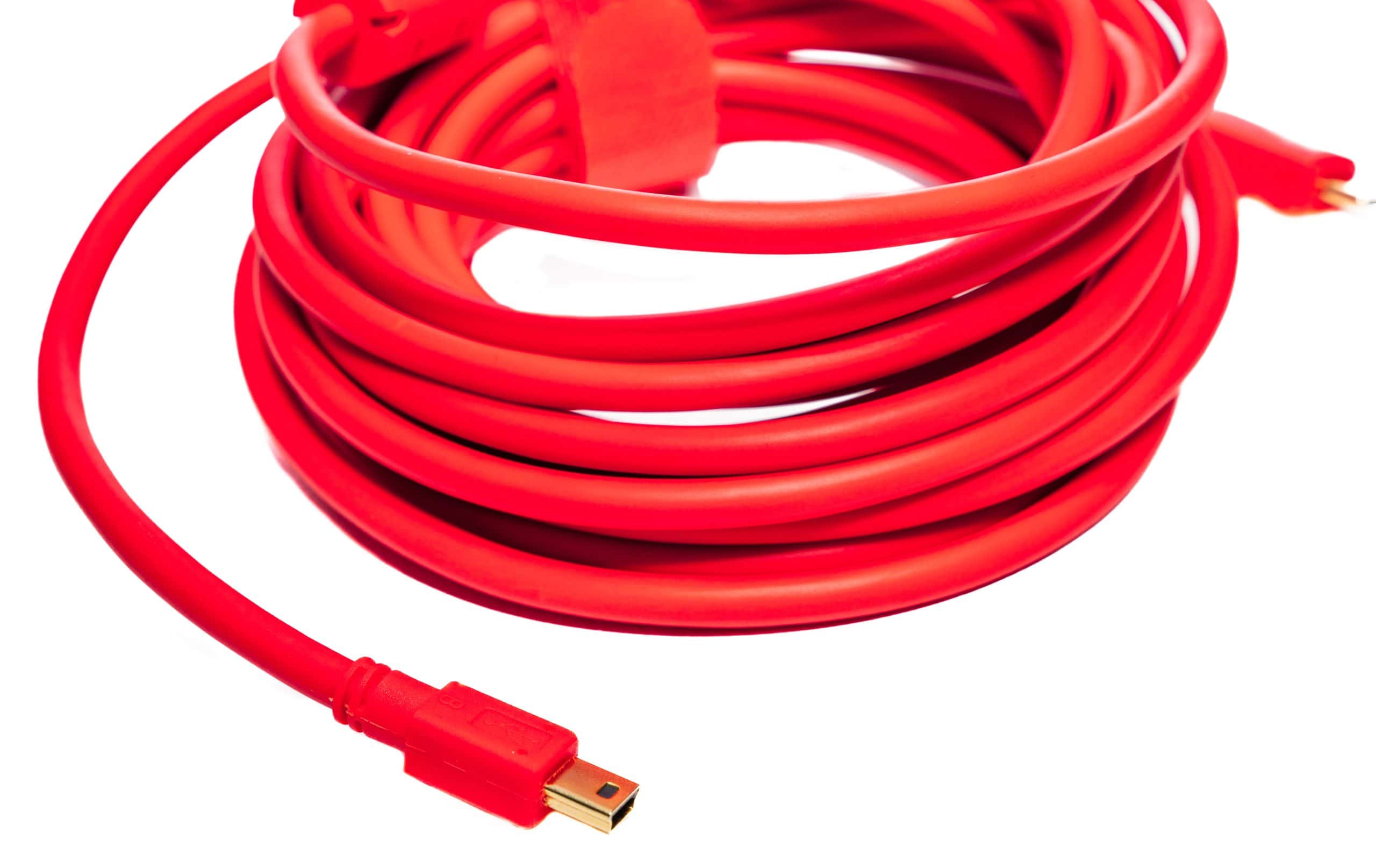 Tether cable IQwire 5mtr USB-C to USB mini straight - Image 2