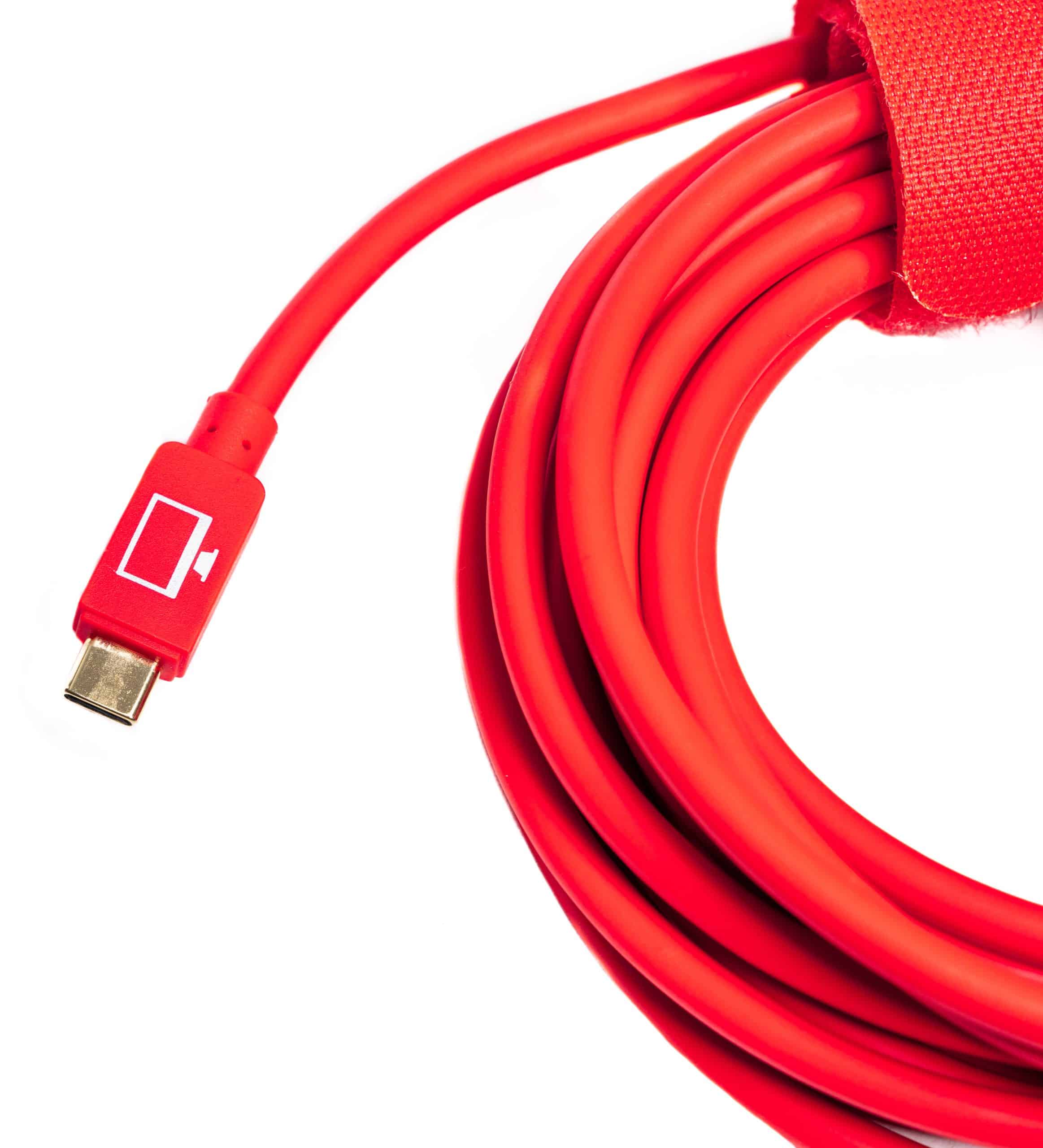 Tether cable IQwire 5mtr USB-C to USB mini straight - Image 4