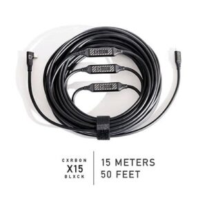 Tether Cable IQwire 15mtr USB-C to USB-C right angle Carbon Black X15