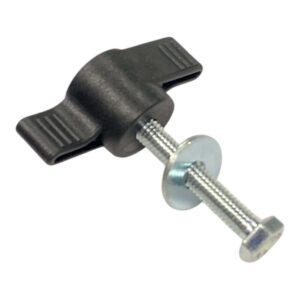 Plastic Wing Nut M6 with Bolt and Washer – for Hensel Stand Type 202