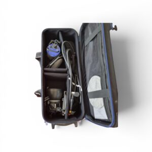Used Hensel Porty L1200 Complete Kit – 2 Flash Heads – Ready to Use - Image 2