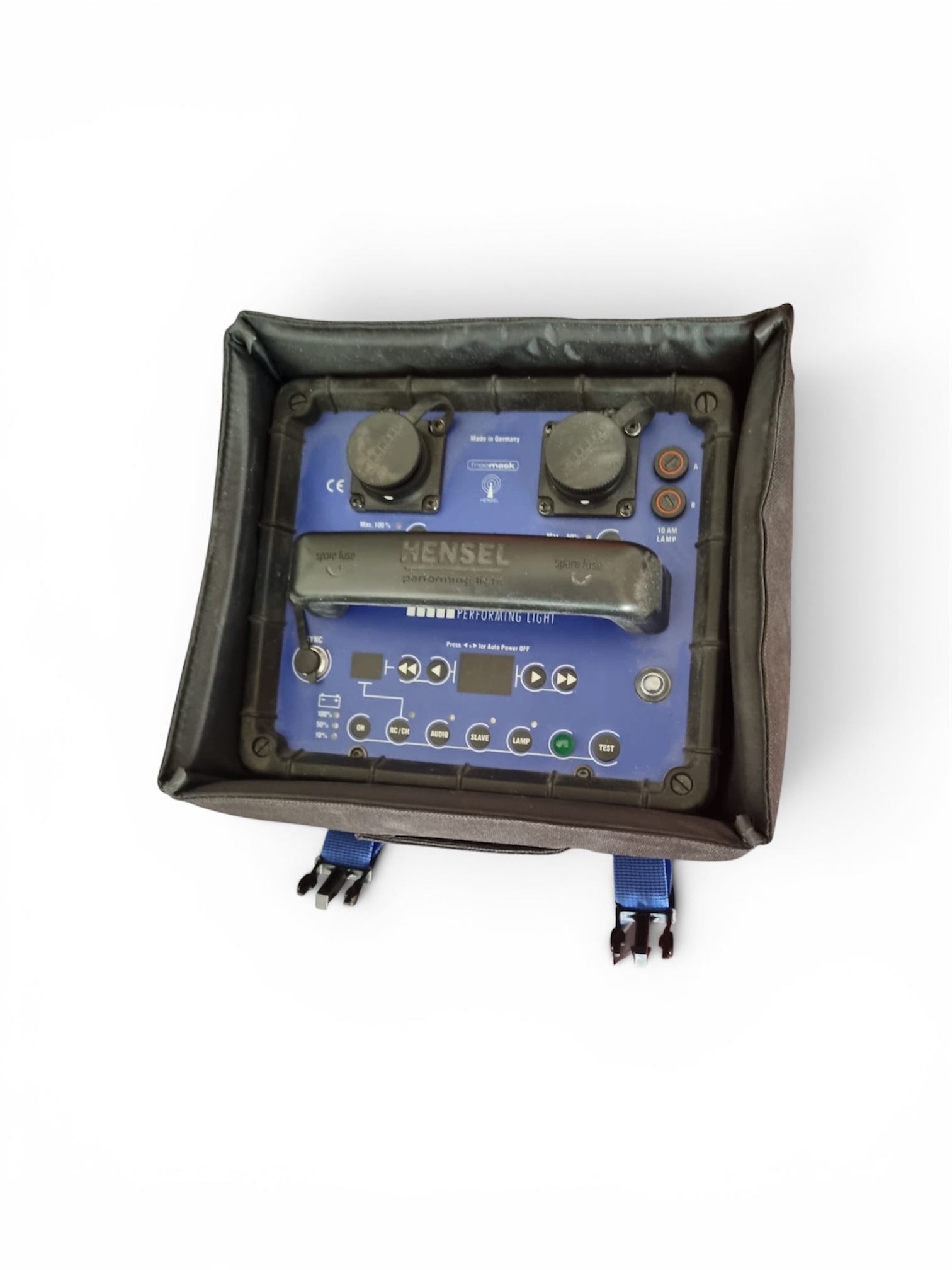 Used Hensel Porty L1200 Complete Kit – 2 Flash Heads – Ready to Use - Image 4